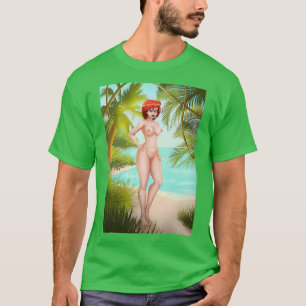 T-shirt Arabella Jungle Femme épicée