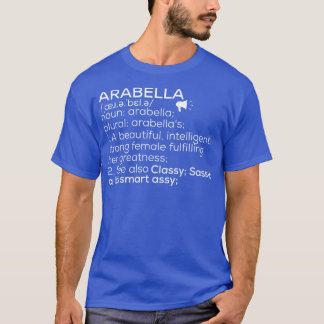 T-shirt Arabella Nom Arabella Définition Arabella Femme