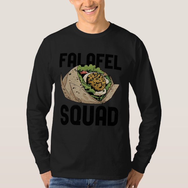 T-shirt Arabic Food Kebap Falafel Hummus Levantine Cuisine (Devant)