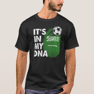 T-shirt Arabie Saoudite Dans Mon Adn Arabie Saoudite Drape
