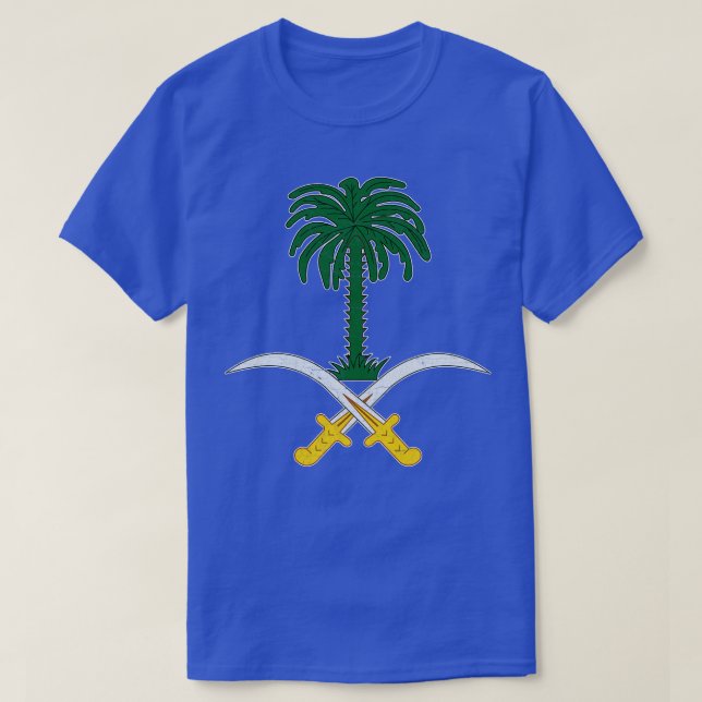 T-shirt Arabie Saoudite Dessin de style défraîchi Design 1 (Design devant)