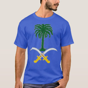 T-shirt Arabie Saoudite Dessin de style défraîchi Design 1