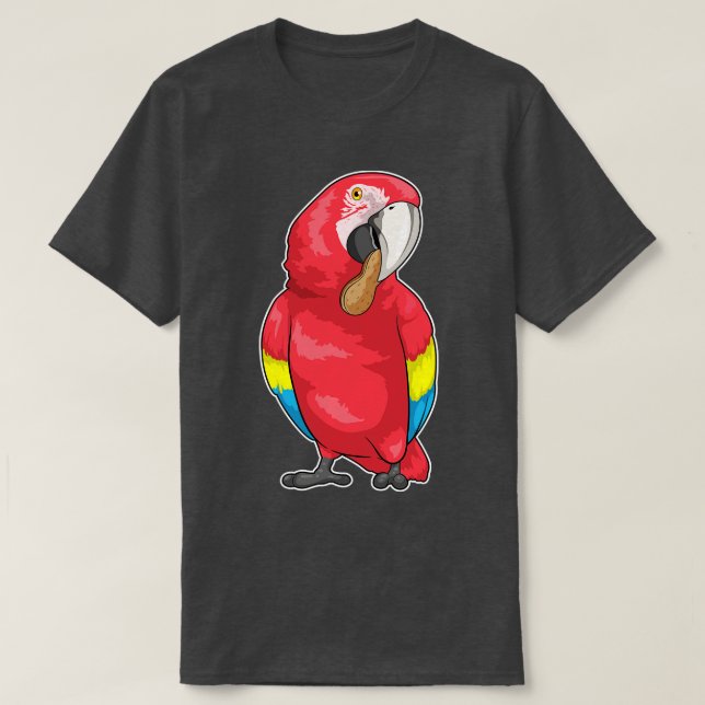 T-shirt Arachide de perroquet (Design devant)