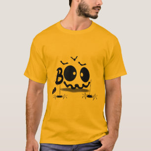 T-shirt Arachides Halloween Snoopy Woodstock BOO