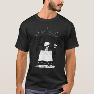 T-shirt Arachides Snoopy De Noël Et Bois De Bois Joyeux Et