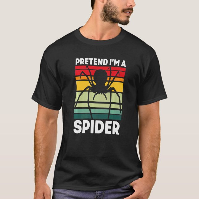 T-shirt Arachnides Web Arachnophile Araignée rétro (Devant)