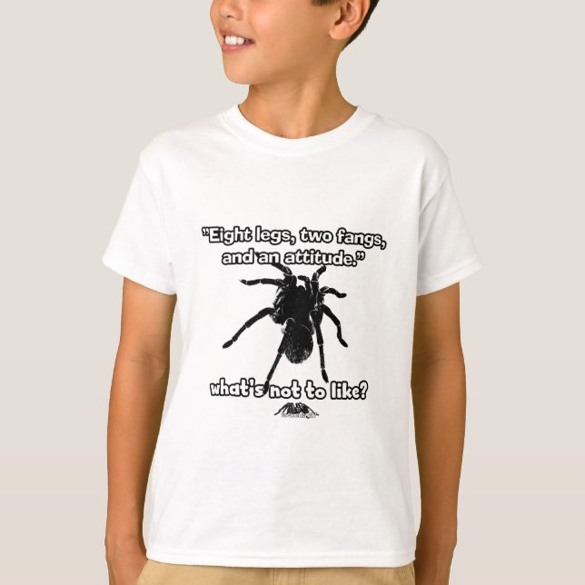 T-shirt Arachnophobia - conception #16 d'art de tarentule (Devant)