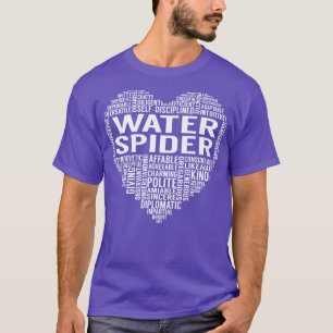 T-shirt Araignée d'eau Coeur