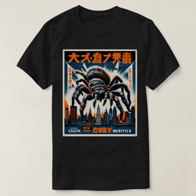 T-shirt Araignée géante (Design devant)