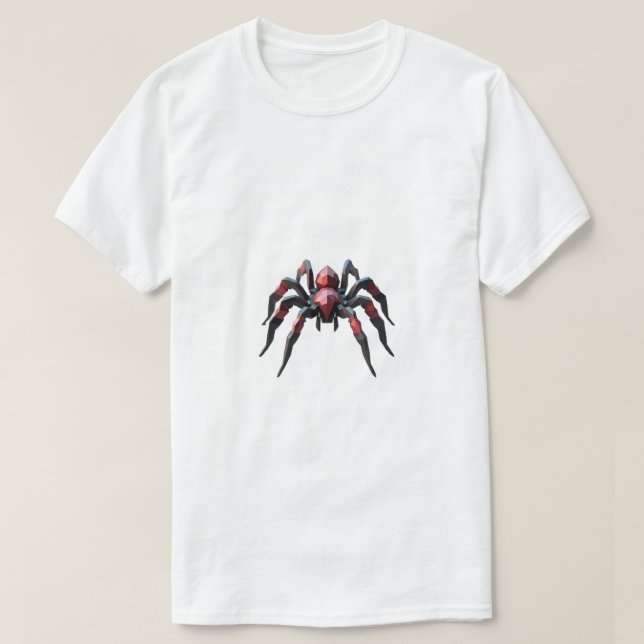 T-shirt Araignée géométrique (Design devant)
