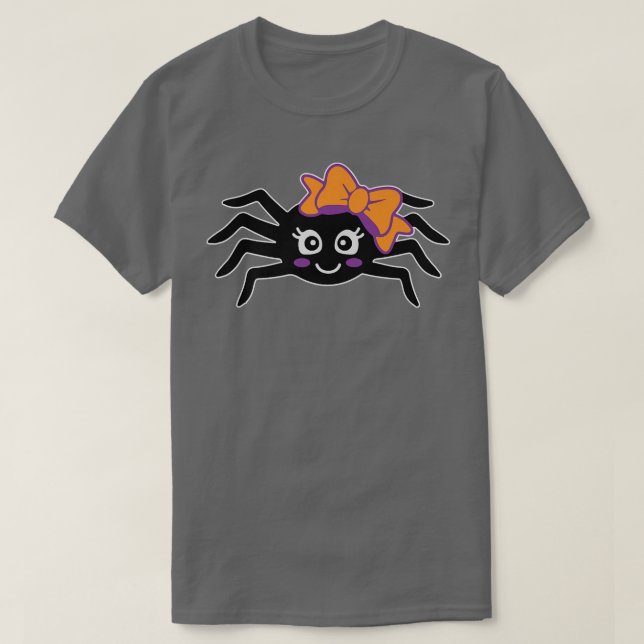 T-shirt Araignée Lazy Costume d'Halloween Cute Animal Inse (Design devant)