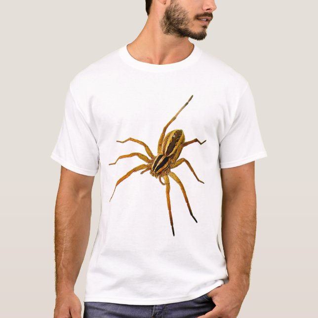 T-shirt Araignée loup enragée (Rabidosa rabida) (Devant)