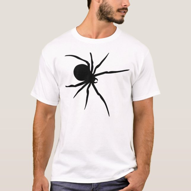 T-shirt Araignée noire géante (Devant)