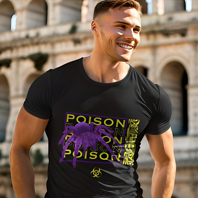 T-shirt Araignée poison Streetwear (Créateur téléchargé)