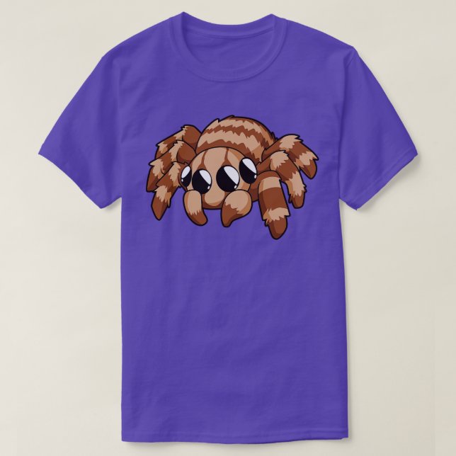 T-shirt Araignée saute Kawaii 1 (Design devant)