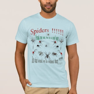 T-shirt araignées