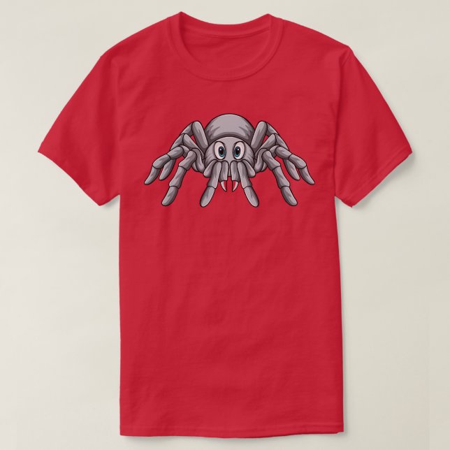 T-shirt Araignées mignonnes à toon Araignées (Design devant)