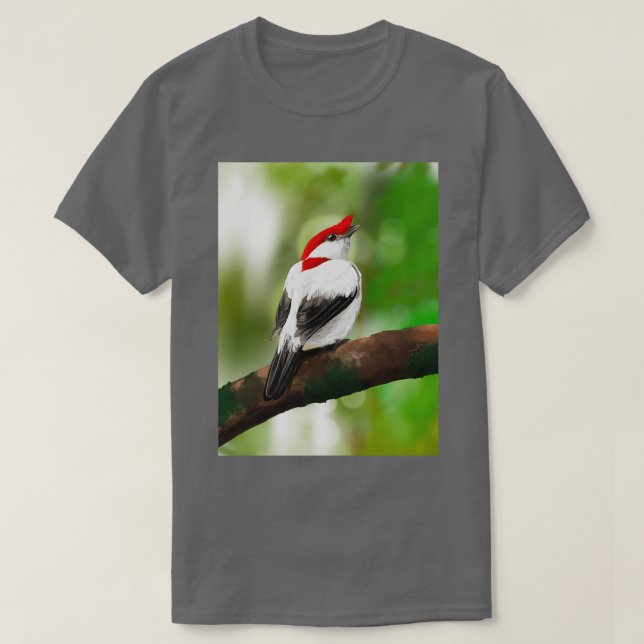 T-shirt Araripe Manakin (Design devant)