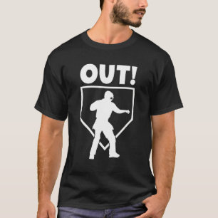 T-shirt Arbitre de baseball Meilleur arbitre crie