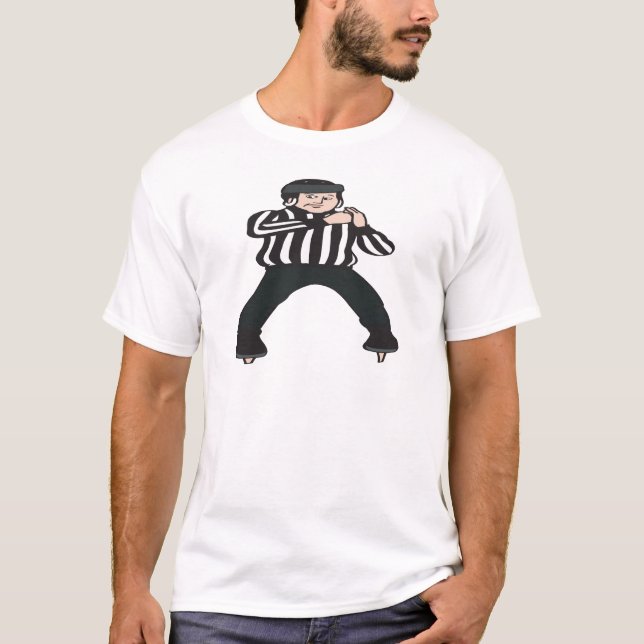 T-shirt Arbitre d'hockey (Devant)