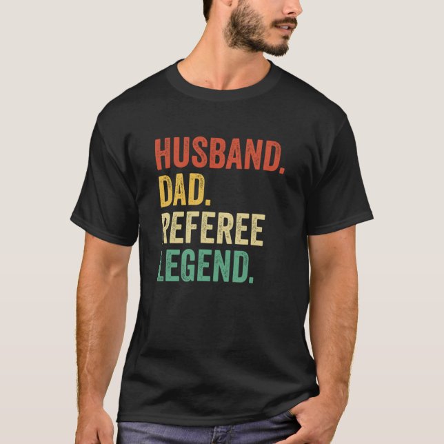 T-shirt arbitre Papa Vintage drôle (Devant)