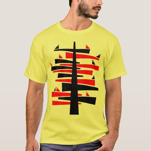 T-shirt Arborescence de conversation (Devant)