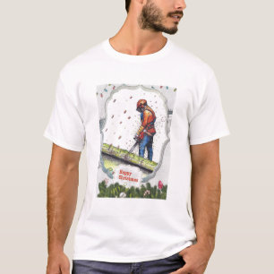 T-shirt Arborist chainsaw tree surgeon Gift Christmas
