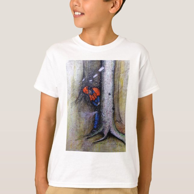 T-shirt Arborist tree surgeon husqvarna (Devant)