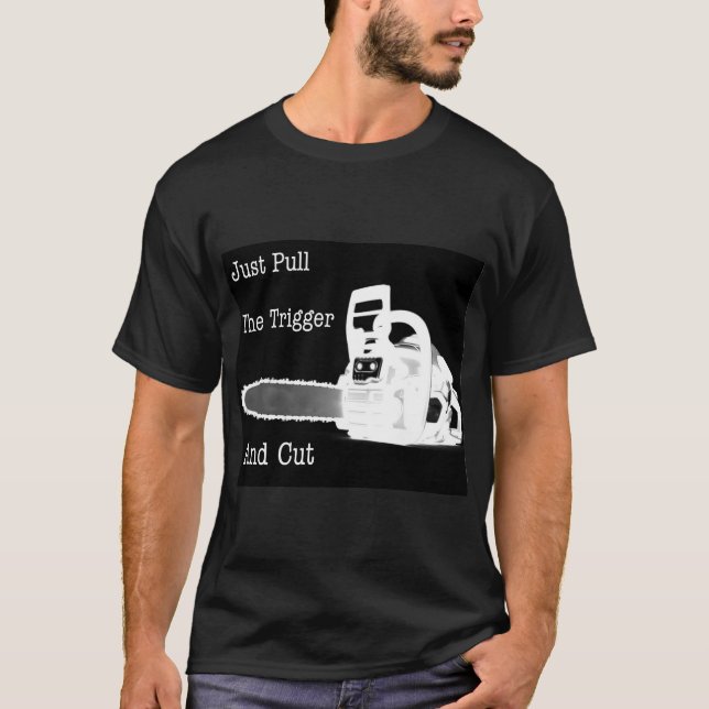 T-shirt Arboriste Arbre chirurgien Argent de fond cadeau. (Devant)