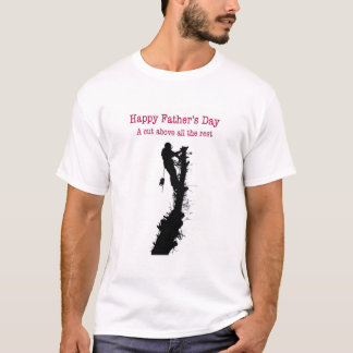 T-shirt Arboriste Arbre chirurgien Bonne carte de Fête des