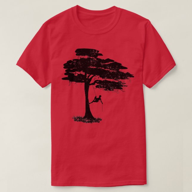 T-shirt Arboriste Arbre grimpants (Design devant)