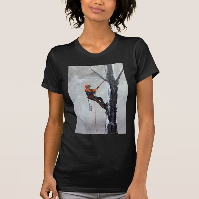 T-shirt Arboriste Long Haul Husqvarna (Devant)