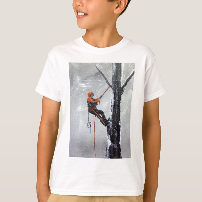 T-shirt Arboriste Long Haul Husqvarna (Devant)
