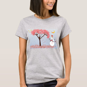 T-shirt Arbre à canne à canne -