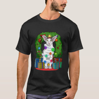 T-shirt Arbre à chat Oriental Shorthair X-Mas Santa