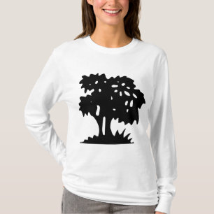 T-shirt Arbre à dessin - Noir