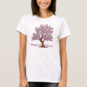 T-shirt Arbre à fleurs rose Tu B. Shevat