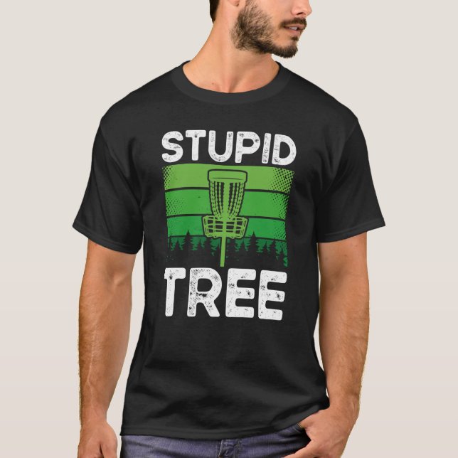 T-shirt Arbre aspid arrière-plan Frisbee ultime (Devant)
