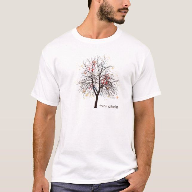 T-shirt Arbre athée (Devant)