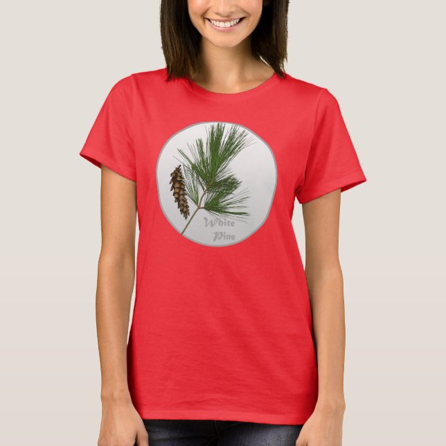 T-shirt Arbre blanc (Devant)