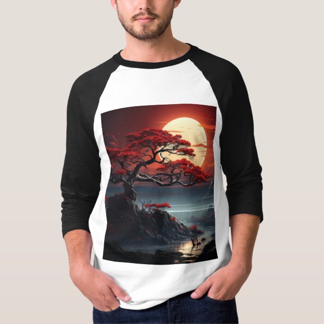 T-shirt Arbre bonsaï (Devant)