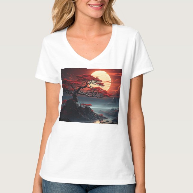 T-shirt Arbre bonsaï (Devant)