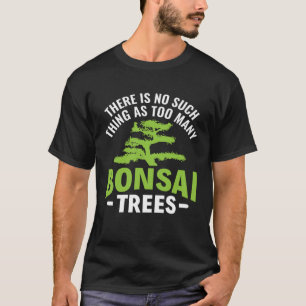 T-shirt Arbre Bonsaï Blague Taille Jardinage Arbre Bonsaï
