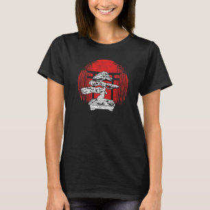 T-shirt Arbre Bonsaï Bouddhisme Jardinier Culture Japonais