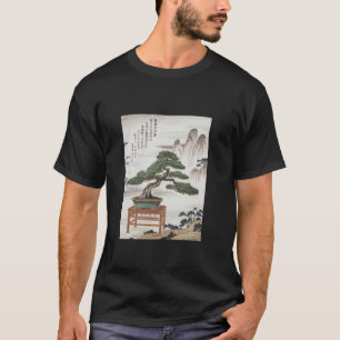 T-shirt Arbre Bonsaï Culture Japonaise Jardinage Zen Vinta