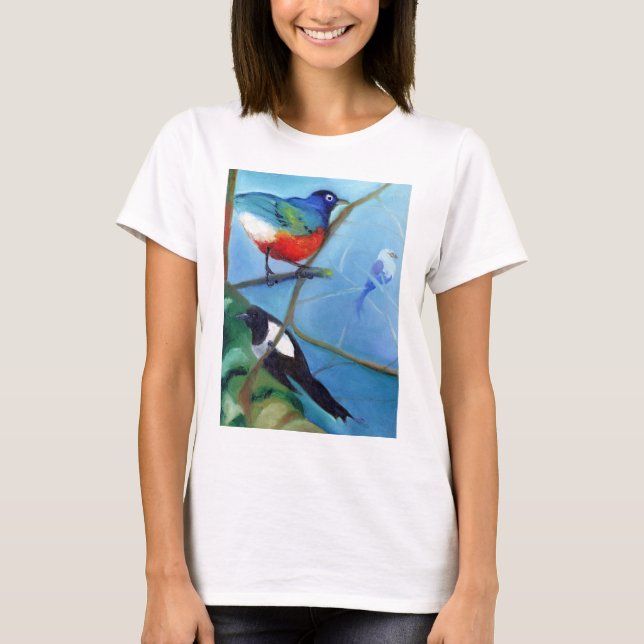 T-shirt Arbre complètement des oiseaux 2012 (Devant)