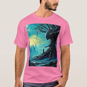T-shirt Arbre cosmique de vie Imaginaire
