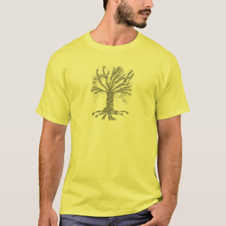 T-shirt ARBRE d'ADN ou arbre de la vie stylisé
