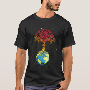 T-shirt Arbre d'ADN Vie Mère Terre Génétique Biologiste Sc