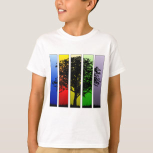 T-shirt Arbre d'art pop